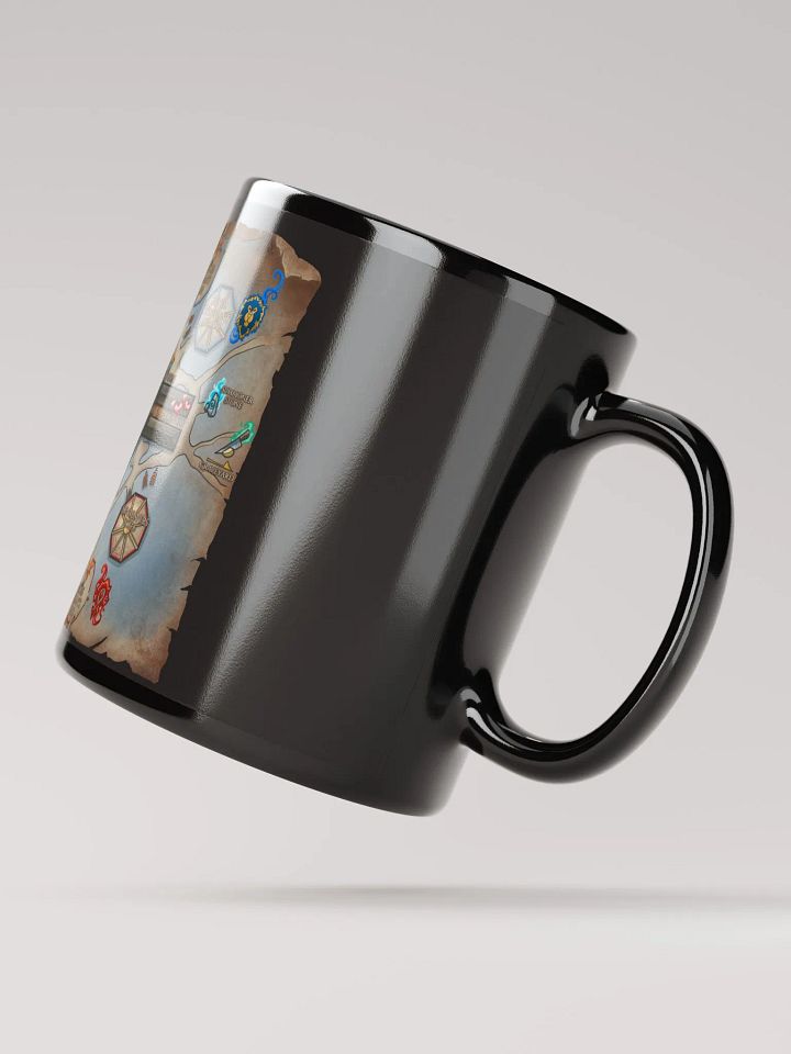 Tournament of Ages - Fairegrounds Map - Black Glossy Mug product image (2)