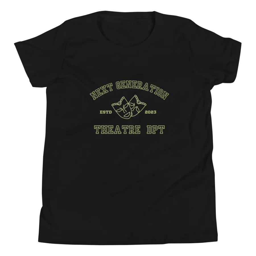 Green or Black Next Gen Theatre Dpt. Youth T-Shirt product image (4)