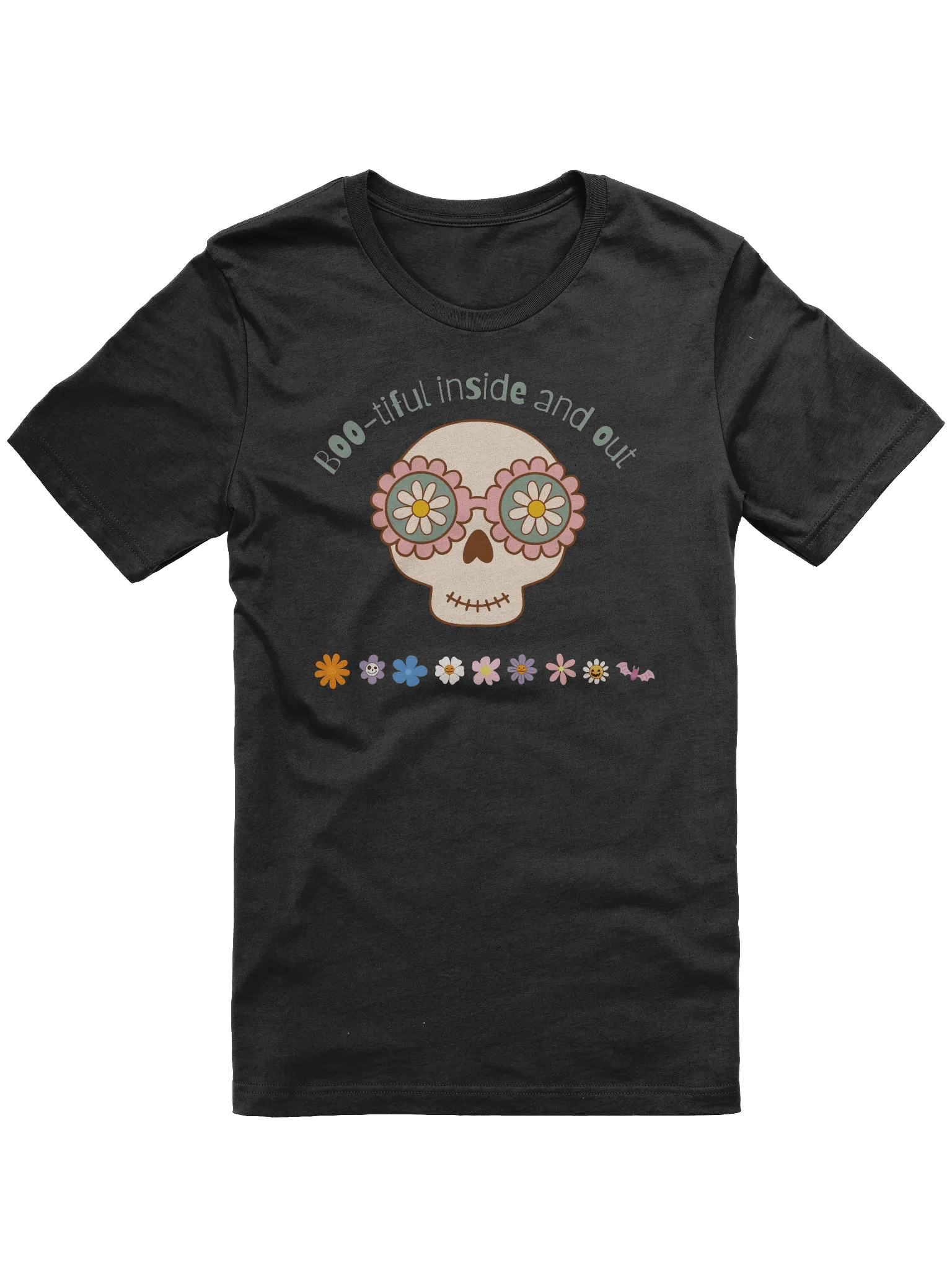 Boo-tiful inside and out T-Shirt product image (1)