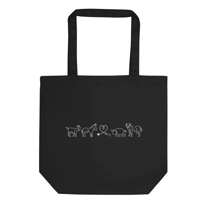 ""Country Vet" black bag (medium size) product image (1)