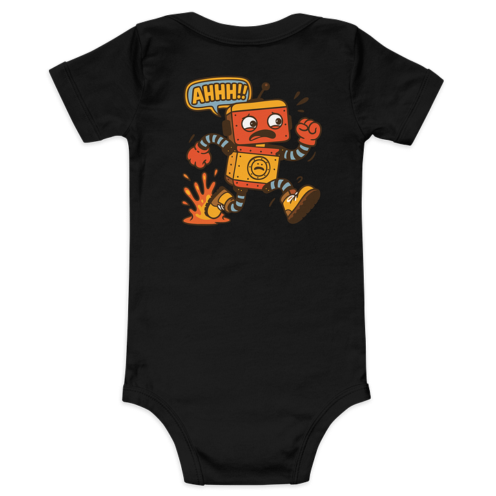 Run Rusty Run!! Baby Action Onesie product image (2)
