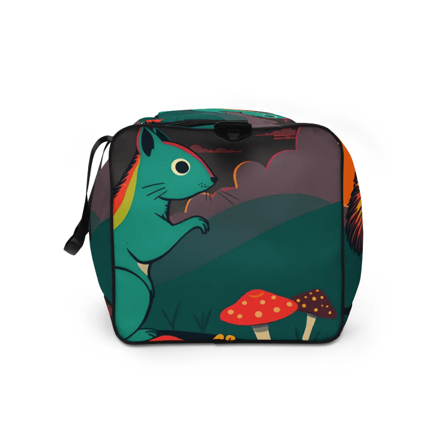 Rainbow Squirrel All-Over Duffle Bag product image (9)
