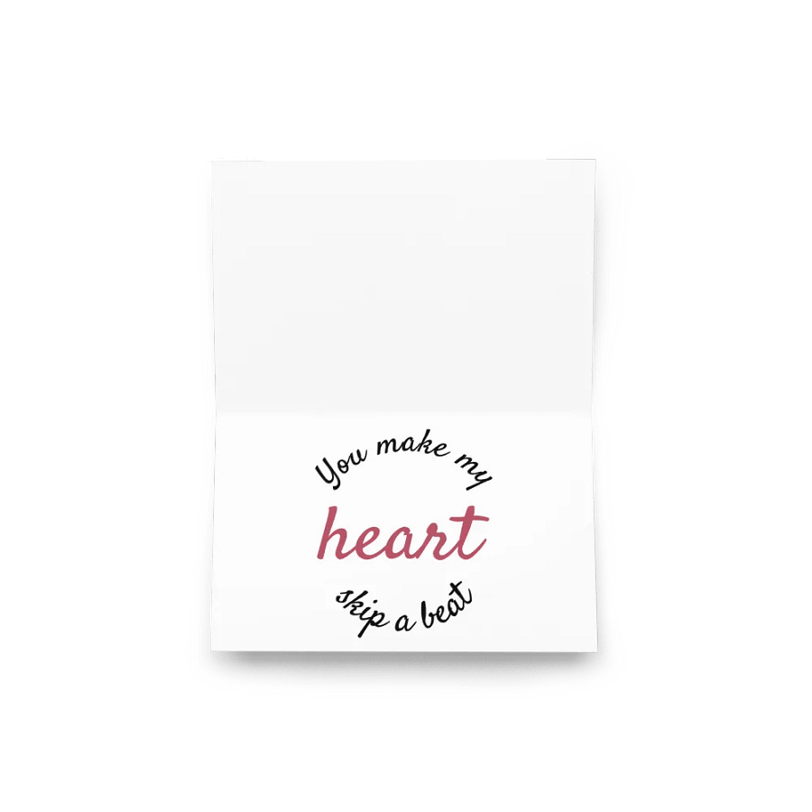 Heartbeat Connection Greeting Card product image (6)