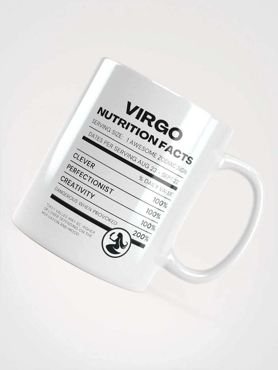 Virgo Nutrition Facts Mug product image (5)