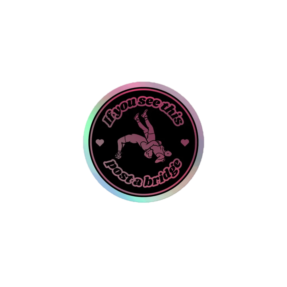 Post a Bridge Holo Sticker product image (1)