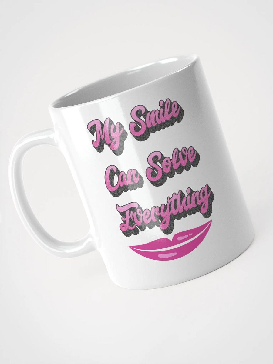My Smile Can Solve Everything White Mug product image (8)
