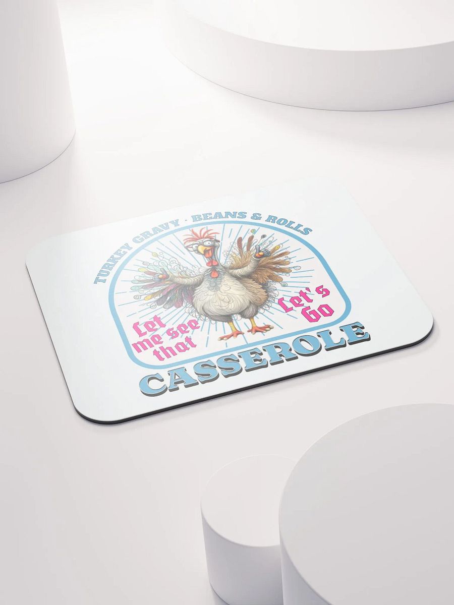 Turkey Gravy Beans And Rolls Casserole Thumbs-Up Mouse Pad product image (4)