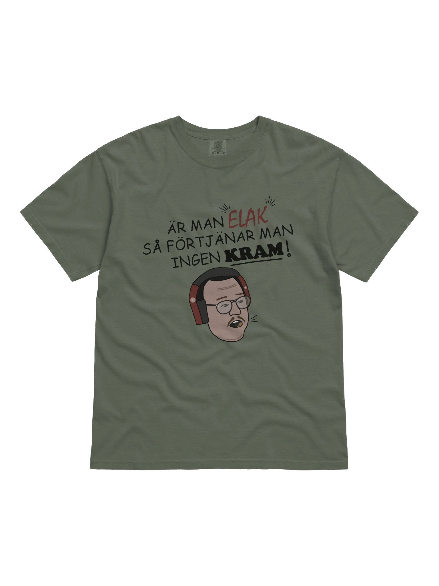 FÖRTJÄNAR INGEN KRAM - HEAVYWEIGHT T-SHIRT product image (6)