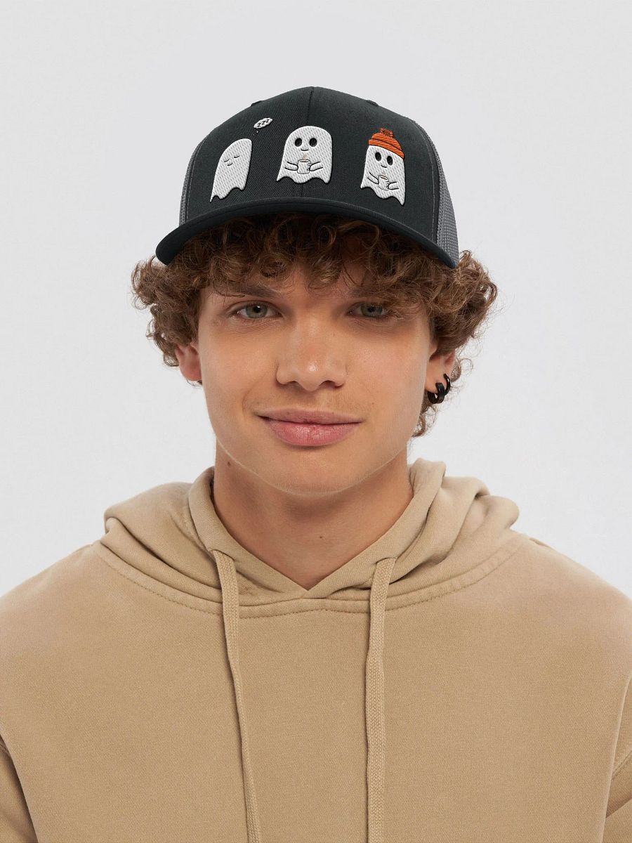 Sleepy Coffee Beanie - Ghost Evolution | Richardson Trucker Hat product image (2)