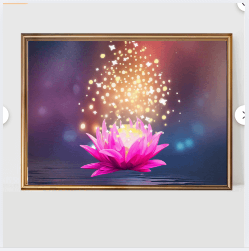 Magical Lillie emitting spores Wall Art product image (2)