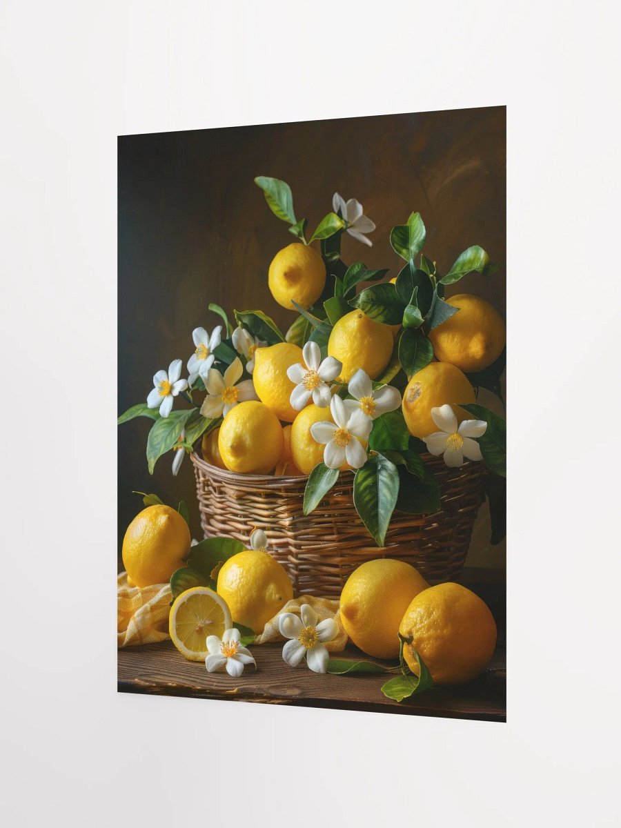 Lemons in a Basket Poster product image (4)