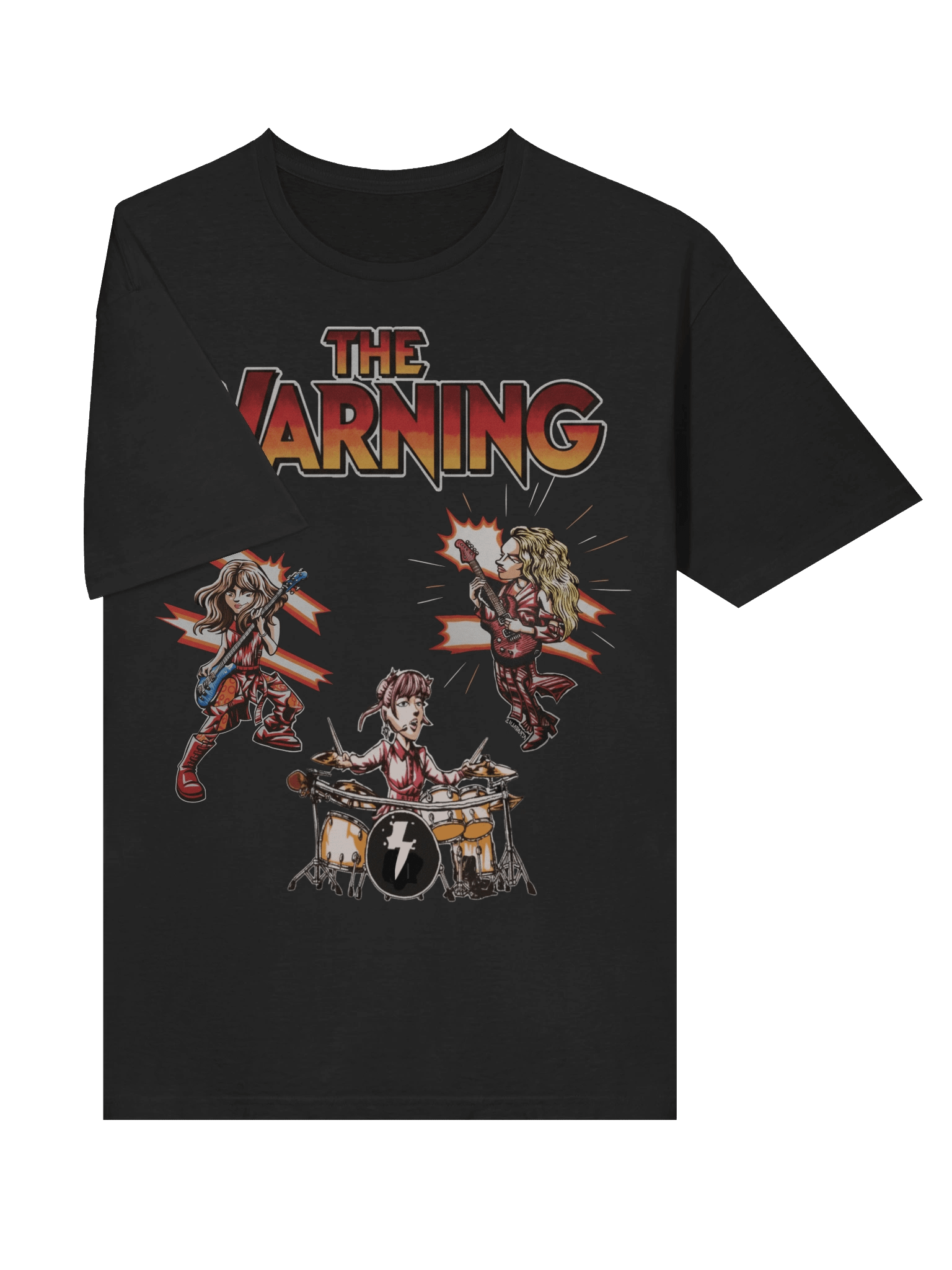 Dynamic Trio Band Cartoon T-Shirt product image (5)