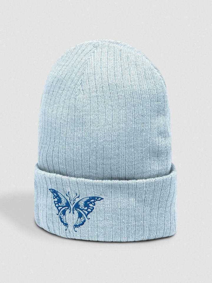 Butterfly Dreams Ribbed Beanie product image (6)