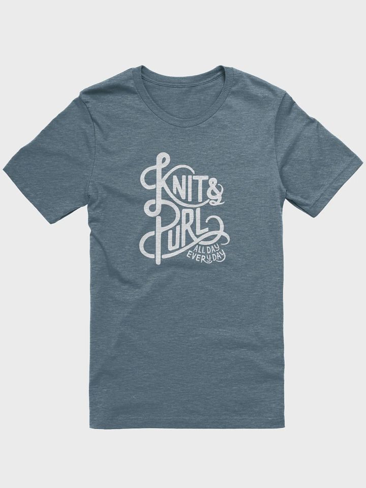 Knit & Purl Tee (Unisex) product image (1)