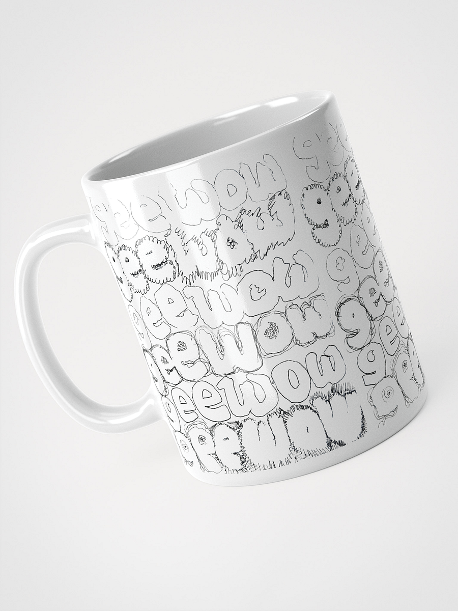 Gee Wow White Glossy Mug product image (7)