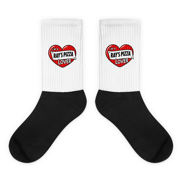I'm A Ray's Pizza Lover Sublimated Socks product image (1)