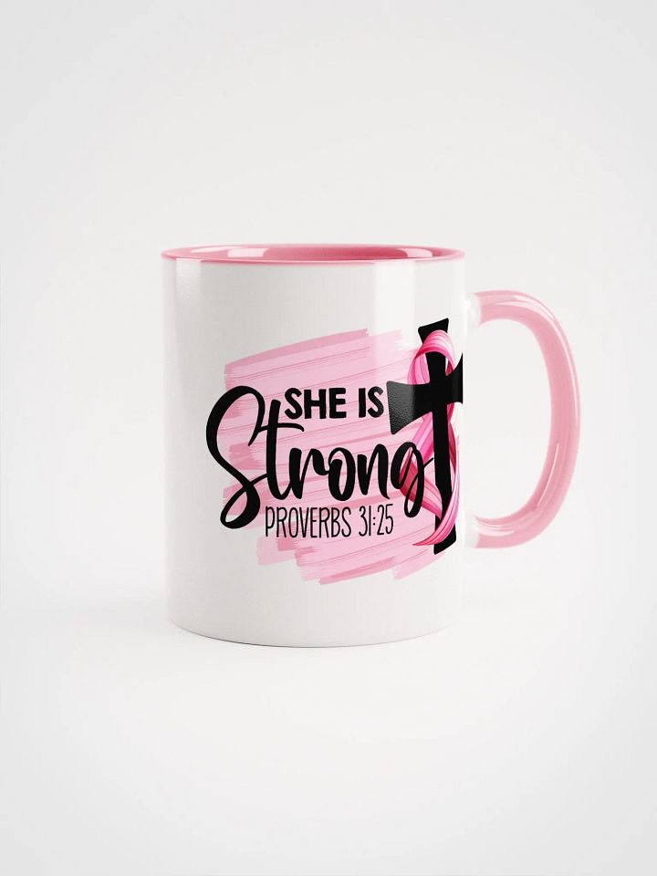 She Is Strong Colored Mug product image (2)