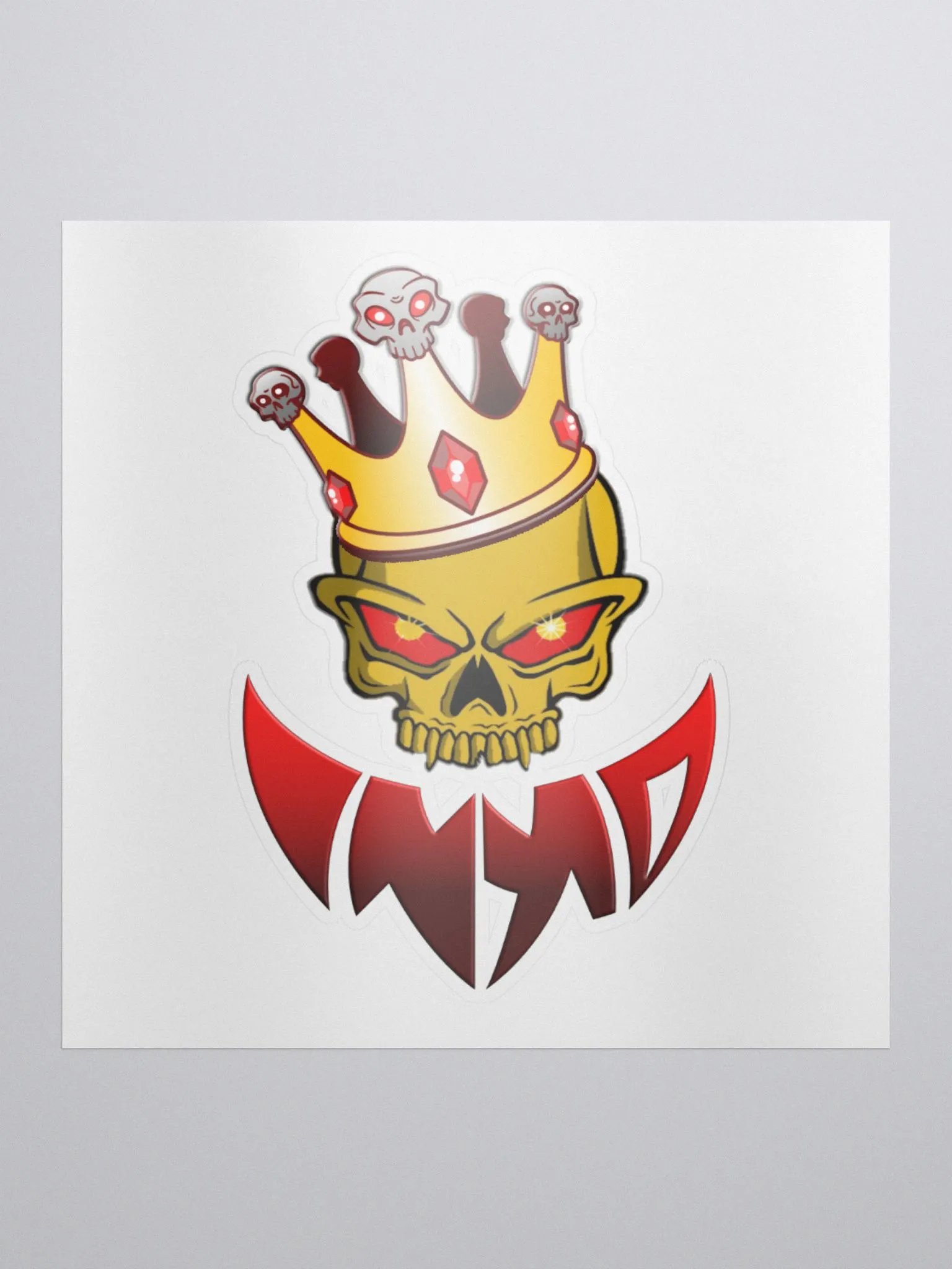 Inkd Skull Sticker product image (1)