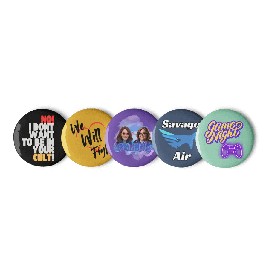 GratefulMess Pin Set 1 product image (1)