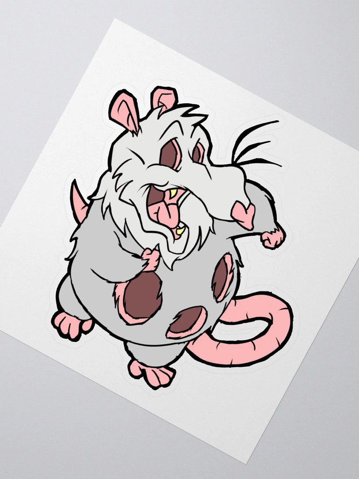 Dancin' Wiffle Possum [Kiss Cut Stickers] product image (2)