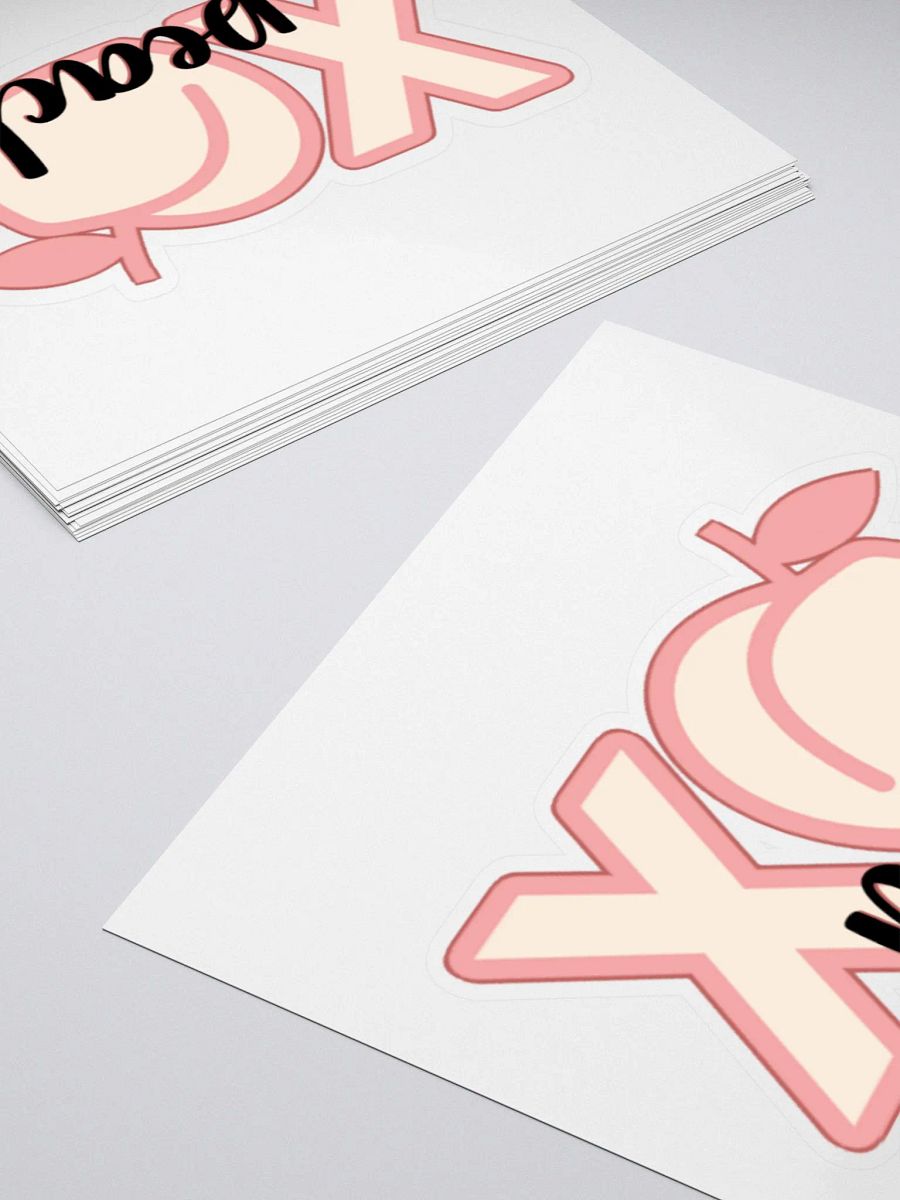 xoPEACHI Logo Sticker product image (4)