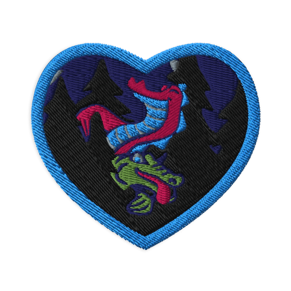 Nessie and Norbert Heart Patch product image (1)