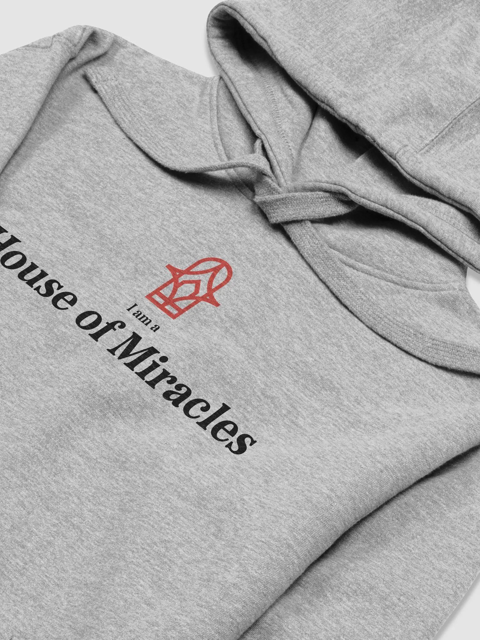 I am a House of Miracles | Hoodie | Black Print product image (12)