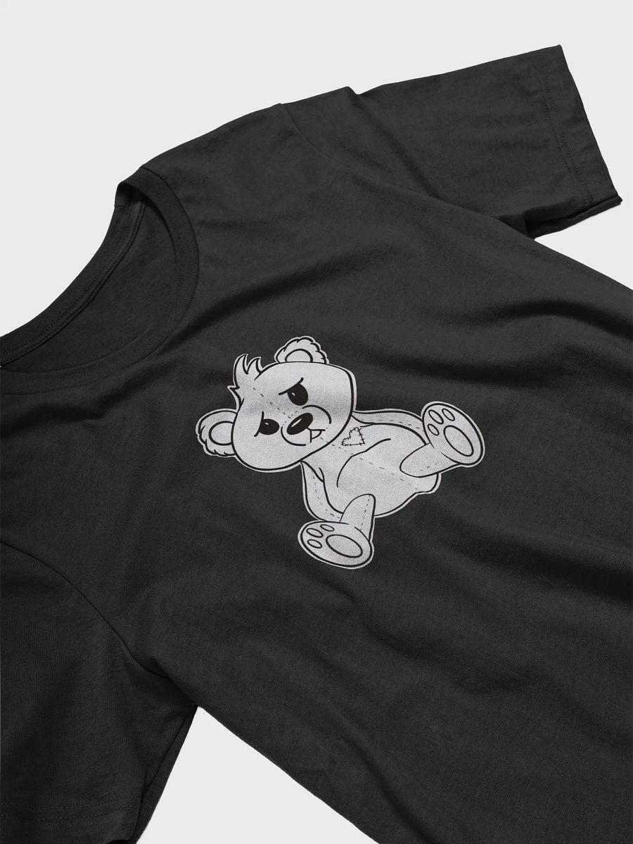 Anxious Teddy B&W T-Shirt product image (3)