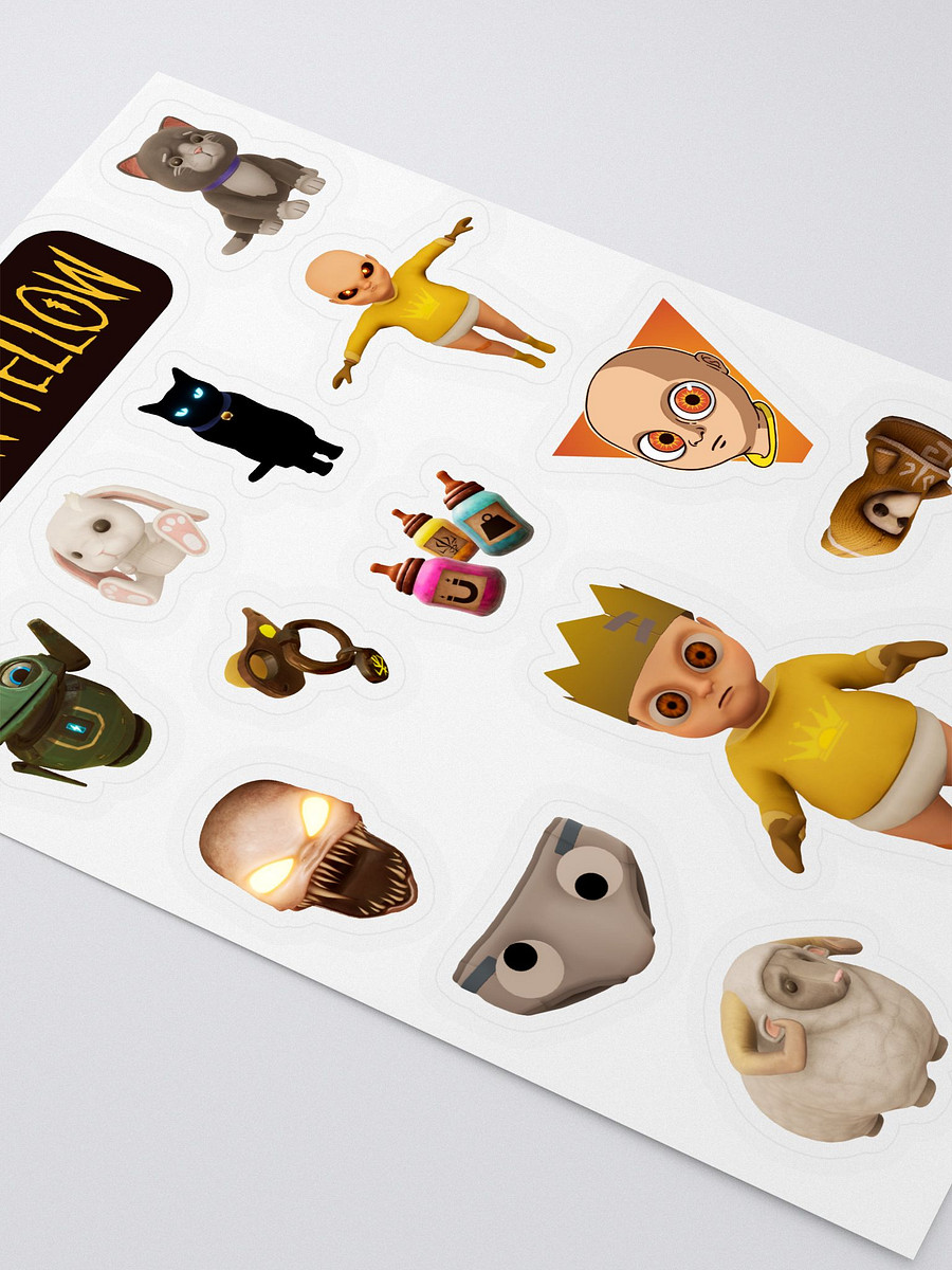 The Baby in Yellow Sticker Pack | TeamTerrible