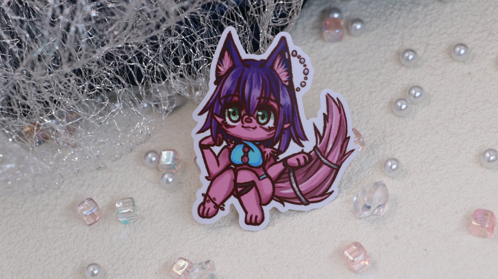 ★STARS★ Moxie Personal Drawn Art Sticker product image (7)