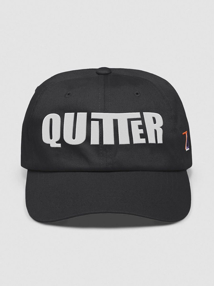 Quitter Dad Hat product image (2)