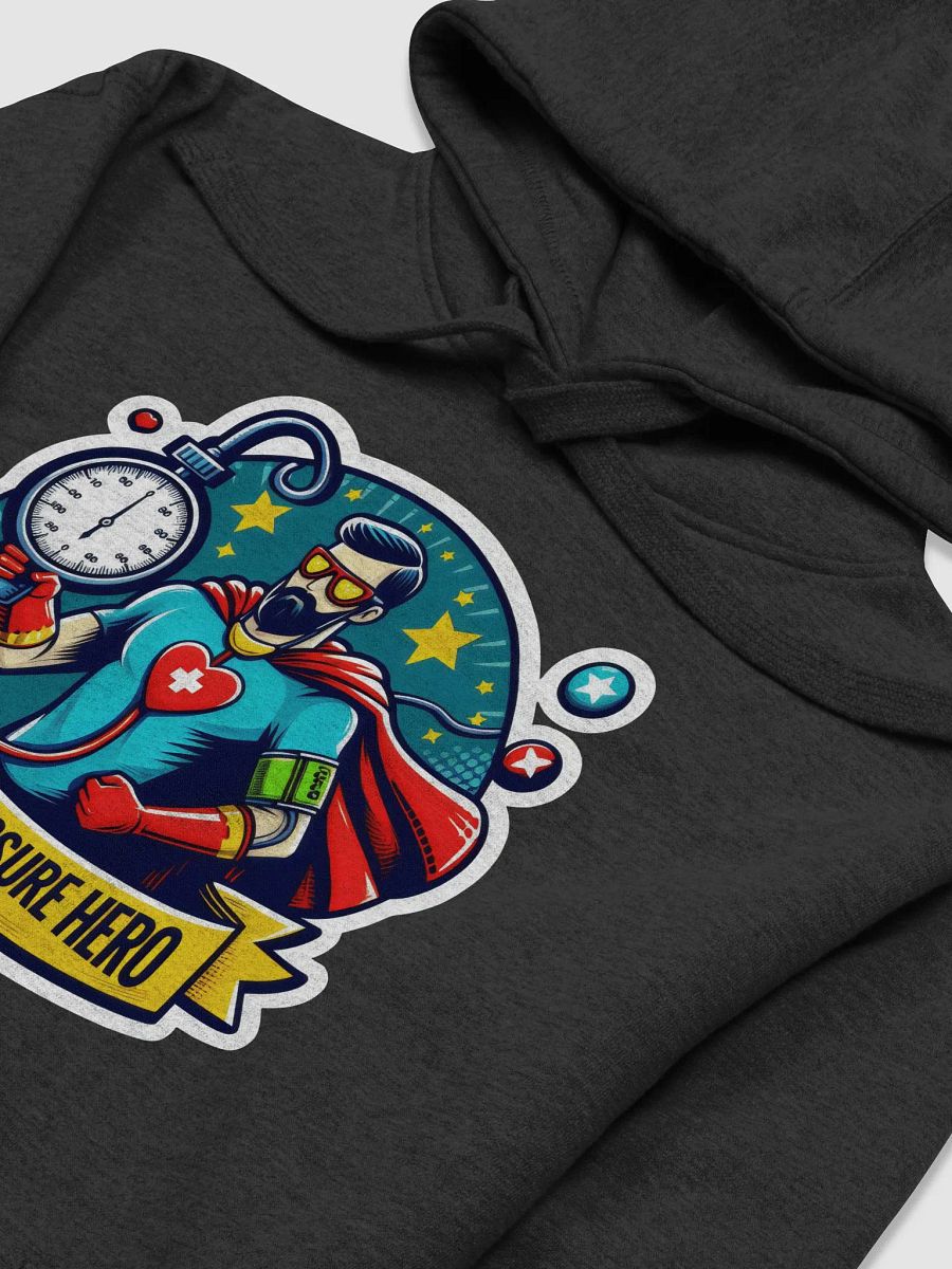 Heroic Blood Pressure Monitor Unisex Hoodie product image (30)