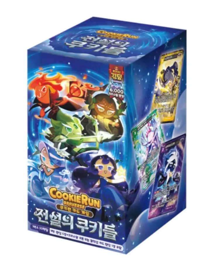 Cookie Run Braverse Trading Cards Volume 4 Legendary Cookies product image (1)