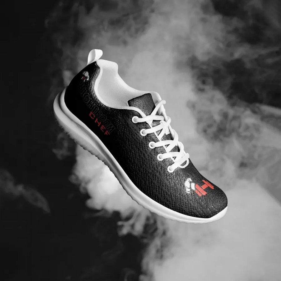 Men's Black & Red Weight Room Chef Shoes product image (11)