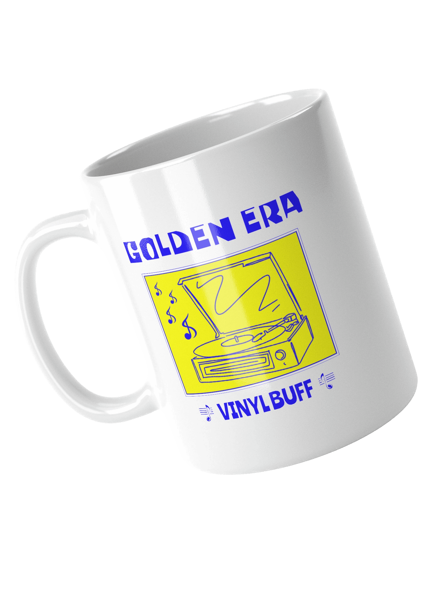 Golden Era Vinyl Buff – Vintage Coffee Mug product image (4)