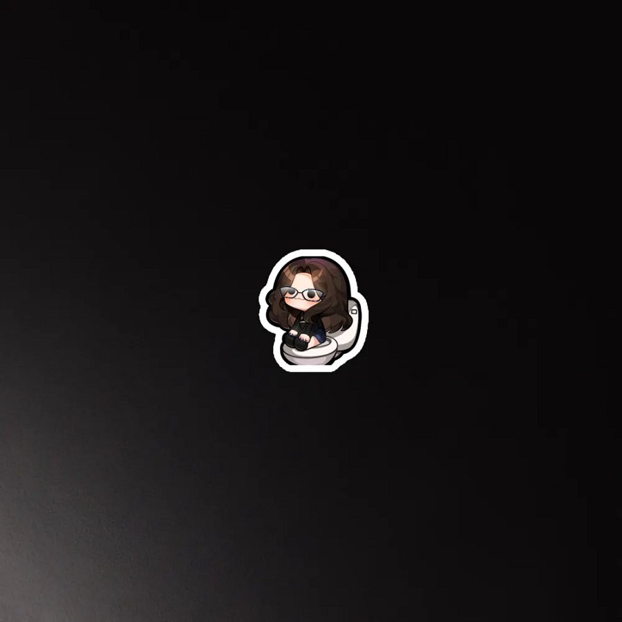 Whovie Potty Time Emote Magnet product image (5)