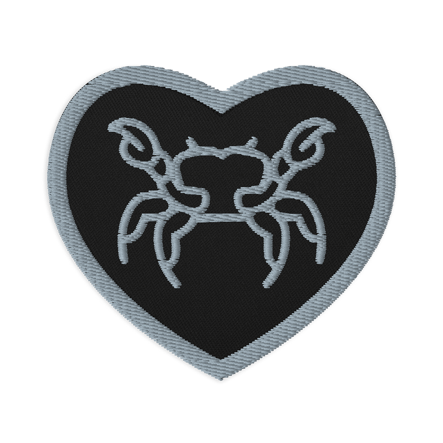 Minimalist Crab Embroidered Patch product image (1)