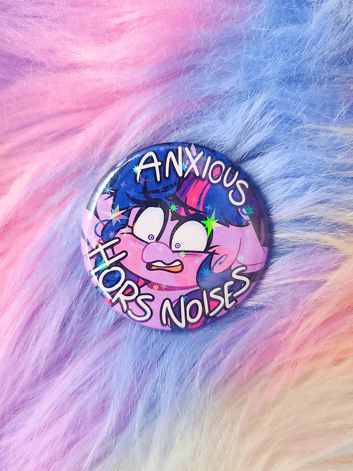 Anxious Hors Noises | Button product image (2)