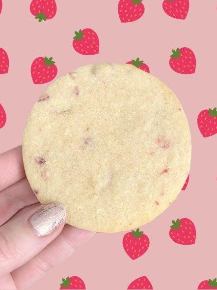 SweetAmbs Strawberry Cut-Out Cookie Recipe - Downloadable PDF product image (2)