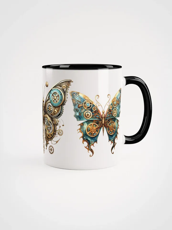 Steampunk Butterfly Accent Mug product image (1)