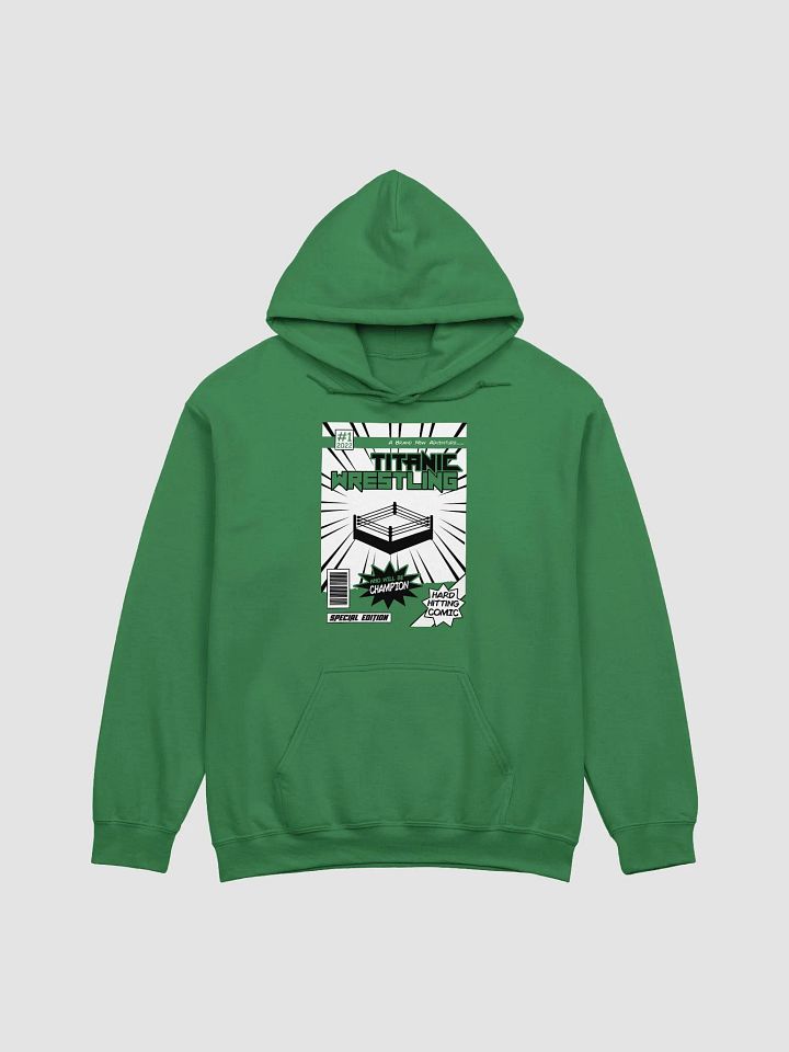 Comic Book Hoodie - GREEN product image (1)