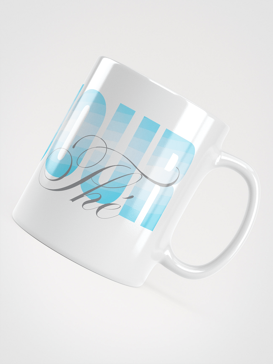 Mug Blanc Bonjour Mon Thé - Cadeau Mug Message Positif product image (4)