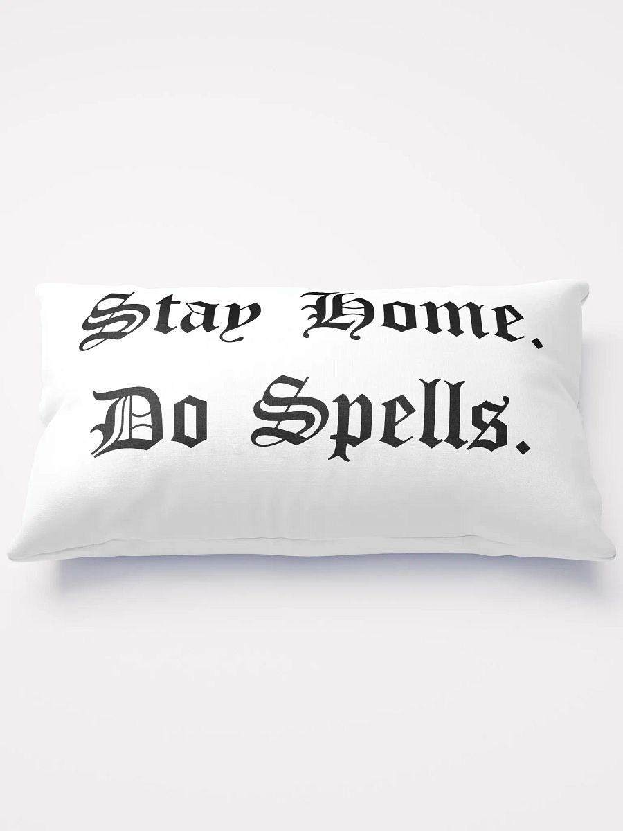 STAY HOME DO SPELLS THROW PILLOW product image (1)