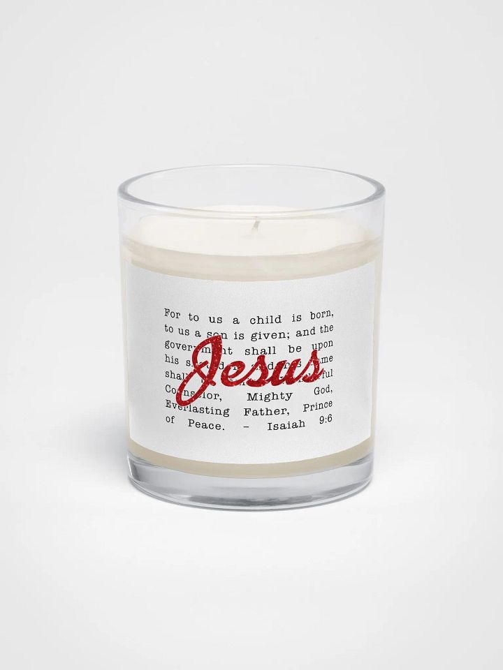Glittery Jesus Soy Wax Candle product image (1)