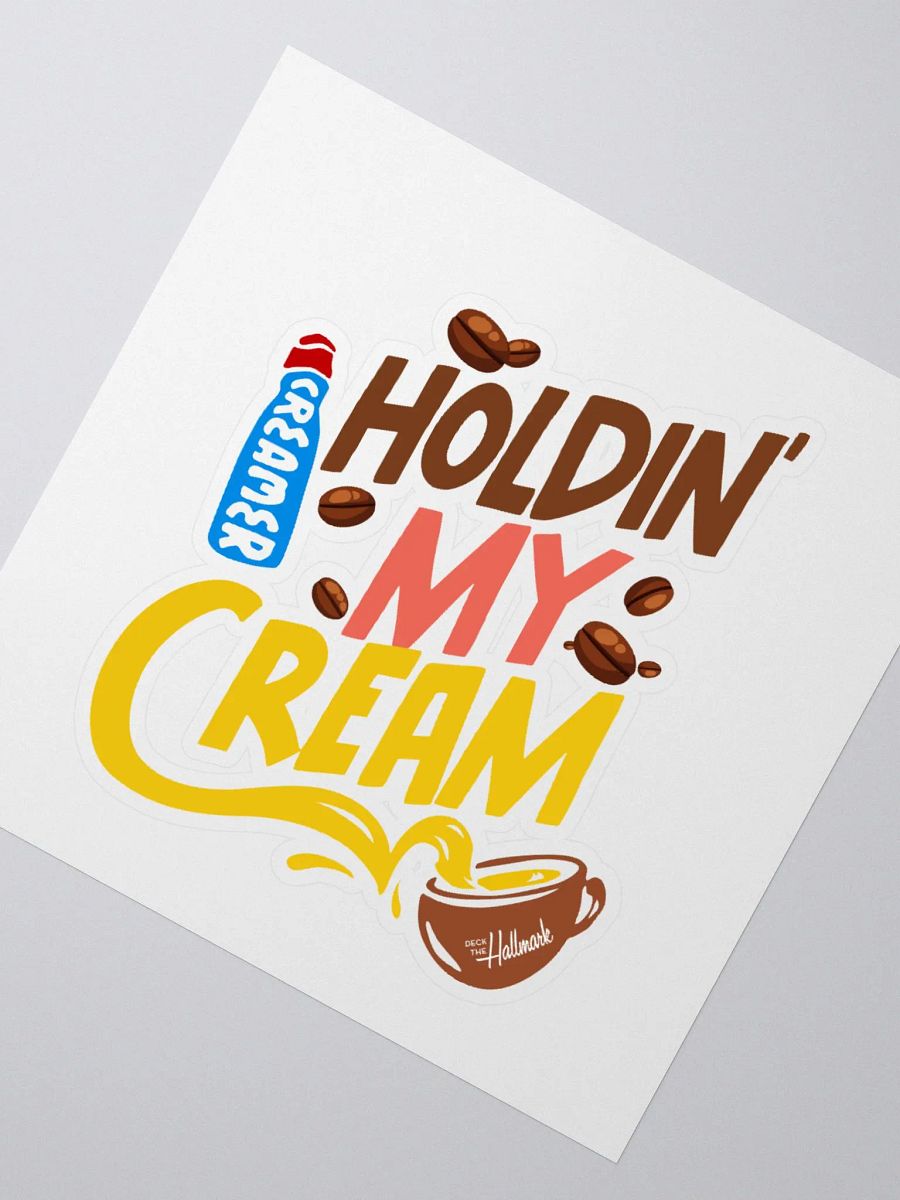 Cream Sticker product image (5)