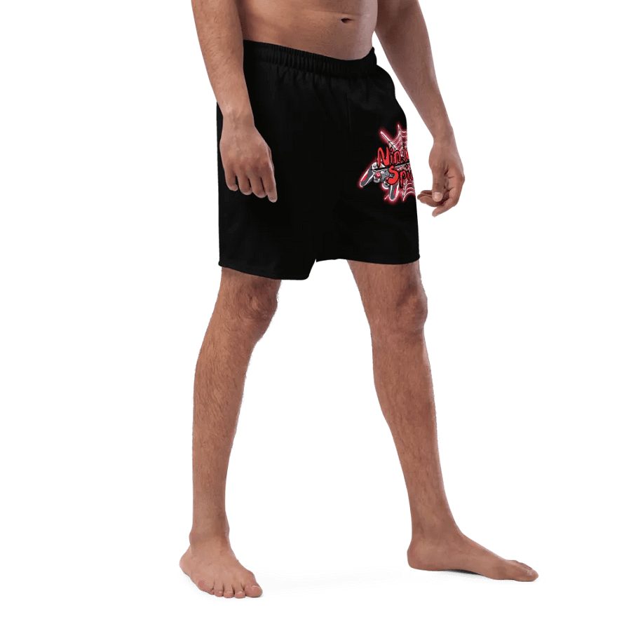 NinjaSpidey Black Swim Trunks product image (8)