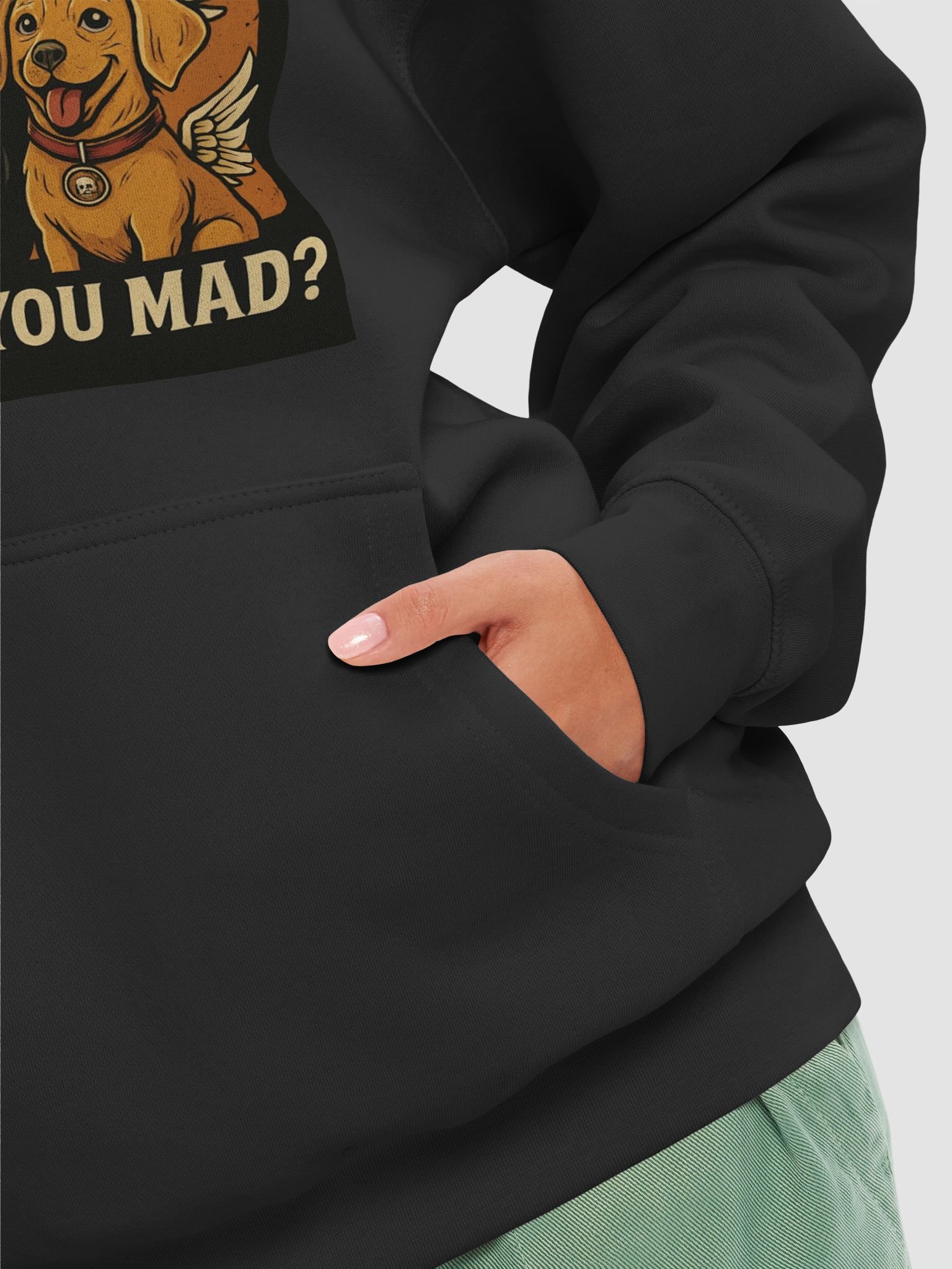 Mel’s Angels “I Lived. You Mad?” Hoodie product image (8)