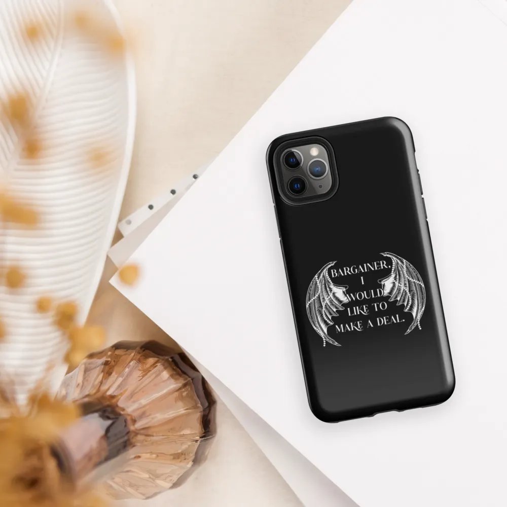 Bargainer Calling Card iPhone Case product image (5)