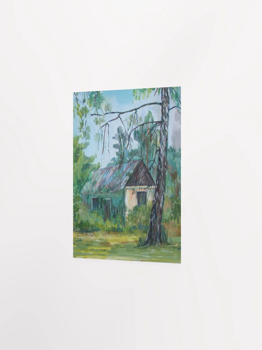 Enchanted Forest Poster Print - Cute Dacha House product image (4)