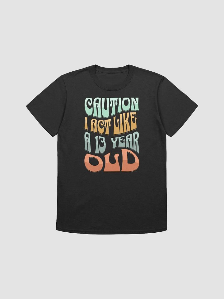 Colorful Caution Unisex T-Shirt product image (5)